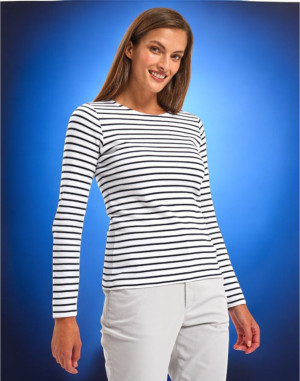 T-shirt marinière femme AQ071 Asquith & FoxAsquith & Fox